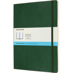 MOLESKINE Notizbuch Classic SC XL 853600080 myrtengrün, dots 96 Blatt
