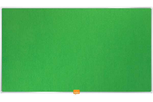 NOBO Filz-Pinntafel Widescreen 1905310 rot, 32 Zoll