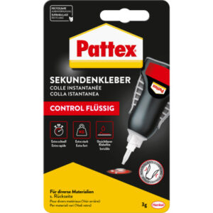 PATTEX Sekundenkleber Control 45-900063 flüssig 3g
