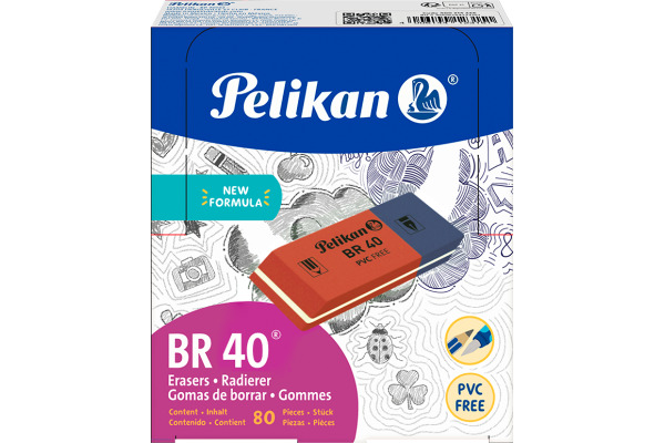 PELIKAN Radierer BR 40 58x20x8mm 619569 – Bild 2