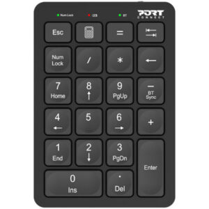 PORT BT Rechargeable Keypad 900802 USB-C, Windows&macOS
