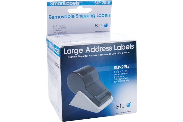 SEIKO Adress-Etiketten 36x89mm SLP-2RLE weiss, standard 2x260 Stk. – Bild 2