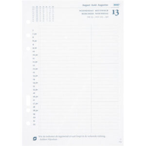 SUCCES Agenda A5 Jahresplaner 2027 847209000 1T/1S Ersatzkal. 14.8x21cm