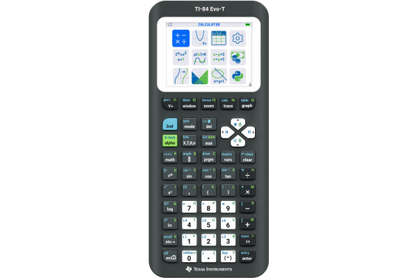 TEXAS Grafikrechner DE/FR/EN TI-84EvoT Python App