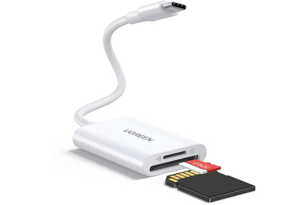 UGREEN Card Reader USB-C 3.0 35506 SD,TF, White – Bild 2