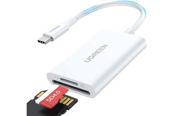 UGREEN Card Reader USB-C 3.0 35506 SD,TF, White – Bild 3