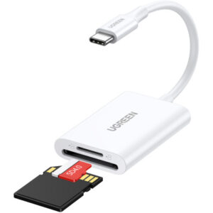 UGREEN Card Reader USB-C 3.0 35506 SD,TF, White