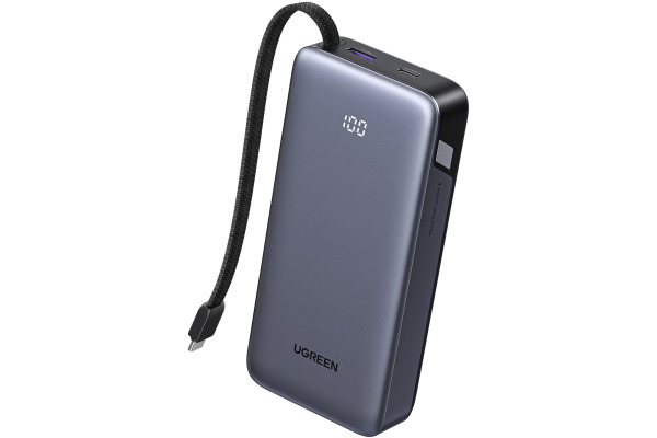 UGREEN Powerbank 20000mAh 45W 55988B Built-in Cable