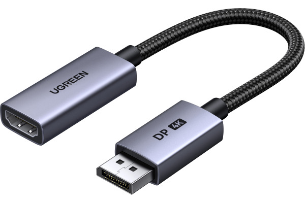 UGREEN Cable DisplayPort to HDMI 95418 4K Cable 0.2m – Bild 2
