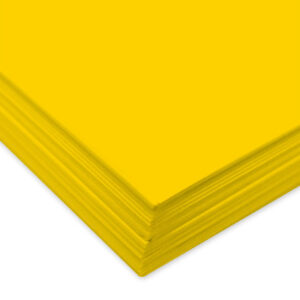 URSUS Tonzeichenpapier A4 2174615 130g, sonnengelb 100 Blatt