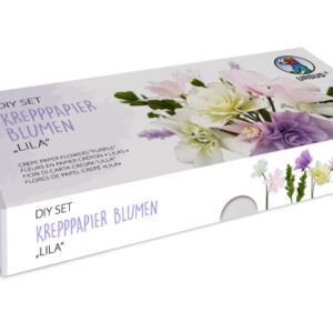 URSUS DIY Set Krepppapier Blumen 27030002F lila