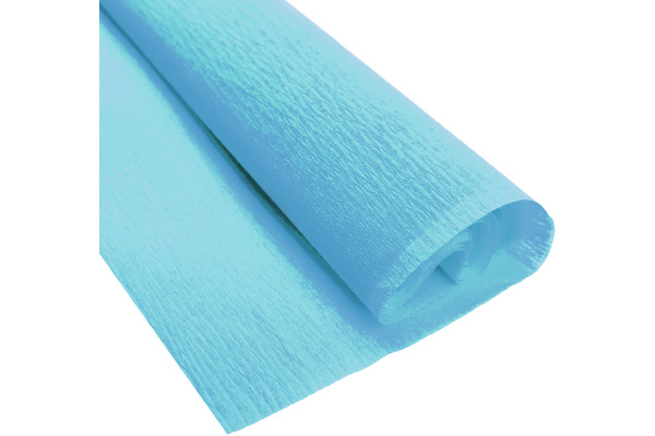 URSUS Bastelkrepp 50cmx2,5m 4120331 32g, hellblau – Bild 2