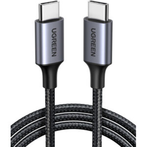 UGREEN Fast Charging Cable USB-C-C 50152 3A Max Gray Black, 2m
