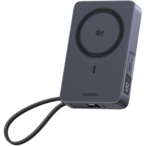 UGREEN Magnetic PB 10000mAh 85956B Wireless, Qi2.2 25W, Grey