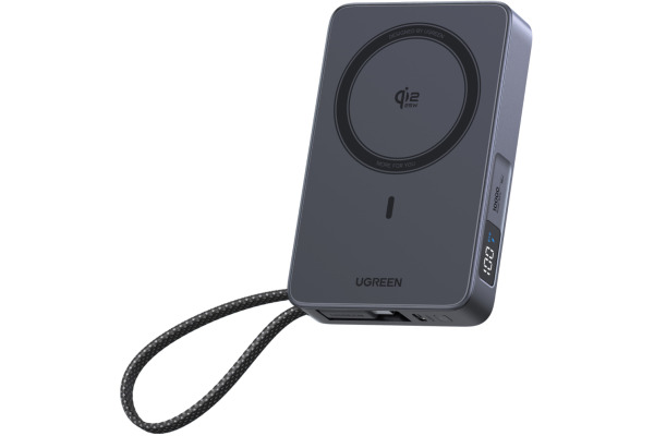 UGREEN Magnetic PB 10000mAh 85956B Wireless, Qi2.2 25W, Grey