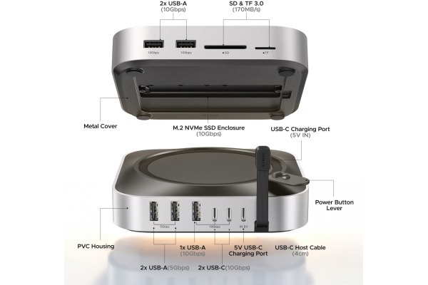 UGREEN 11-in-1 USB-C Dockingstation 95094 Mac,mini, M4 or M4 Pro – Bild 4